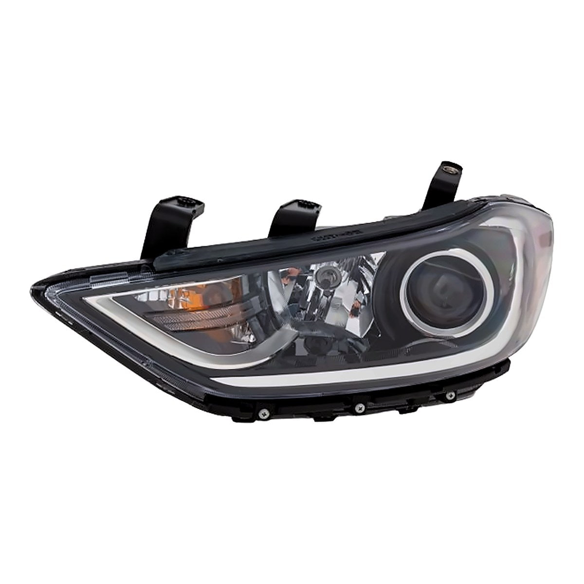 2017-2018 Hyundai Elantra_Sedan Headlight Driver Side Halogen Korea Built – Side View (HY2502204)