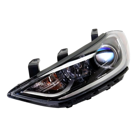 2017-2018 Hyundai Elantra_Sedan Headlight Driver Side Halogen Use With Drl In Bumper Usa Built – Angle View (HY2502210)