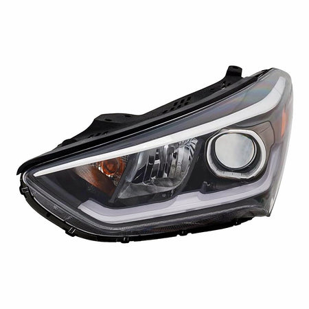 2017-2018 Hyundai Santa_Fe Headlight Driver Side Halogen Without Sport – HY2502211-2