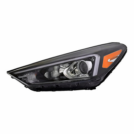 2019-2021 Hyundai Tucson Headlight Driver Side Halogen With Led Position Lamp – Front View (HY2502235)