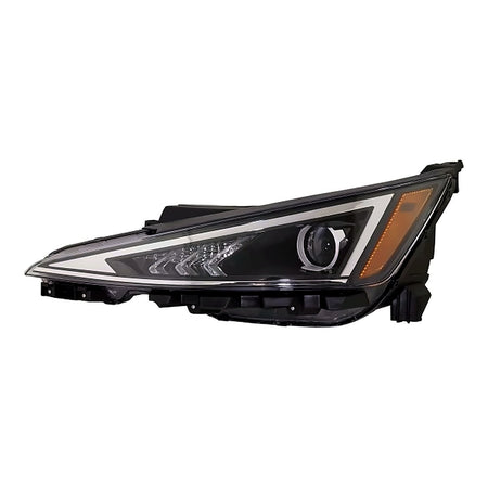 2019-2020 Hyundai Elantra_Sedan Headlight Driver Side Halogen Korea Built Without Led Drl – Front View (HY2502239)