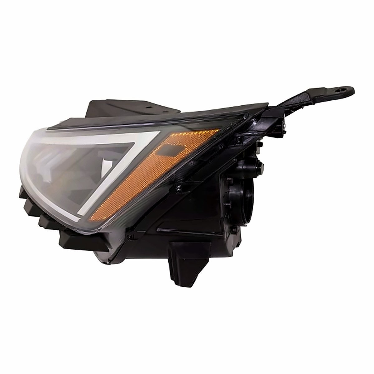 2019-2020 Hyundai Elantra_Sedan Headlight Driver Side Halogen Korea Built Without Led Drl – Angle View (HY2502239)