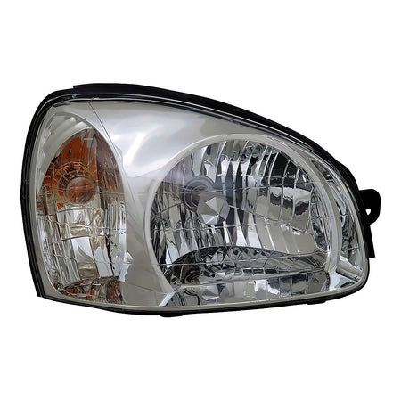 2003-2006 Hyundai Santa_Fe Headlight Passenger Side Frontom 7/14/03 – Front View (HY2503134)