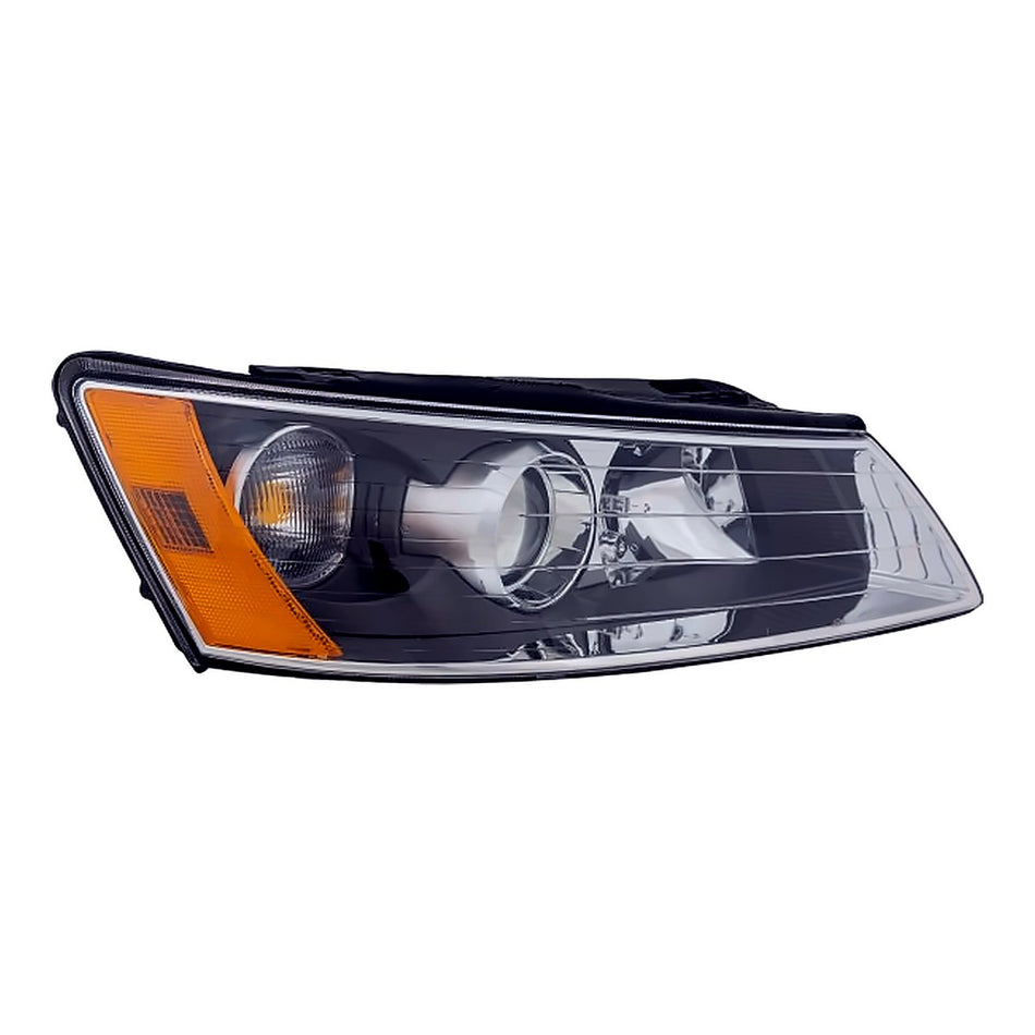 2006-2008 Hyundai Sonata Headlight Passenger Side – Side View (HY2503135)
