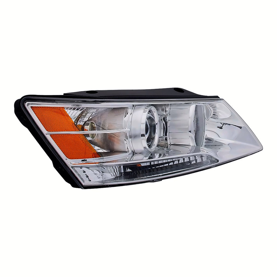 2009-2010 Hyundai Sonata Headlight Passenger Side – Side View (HY2503148)