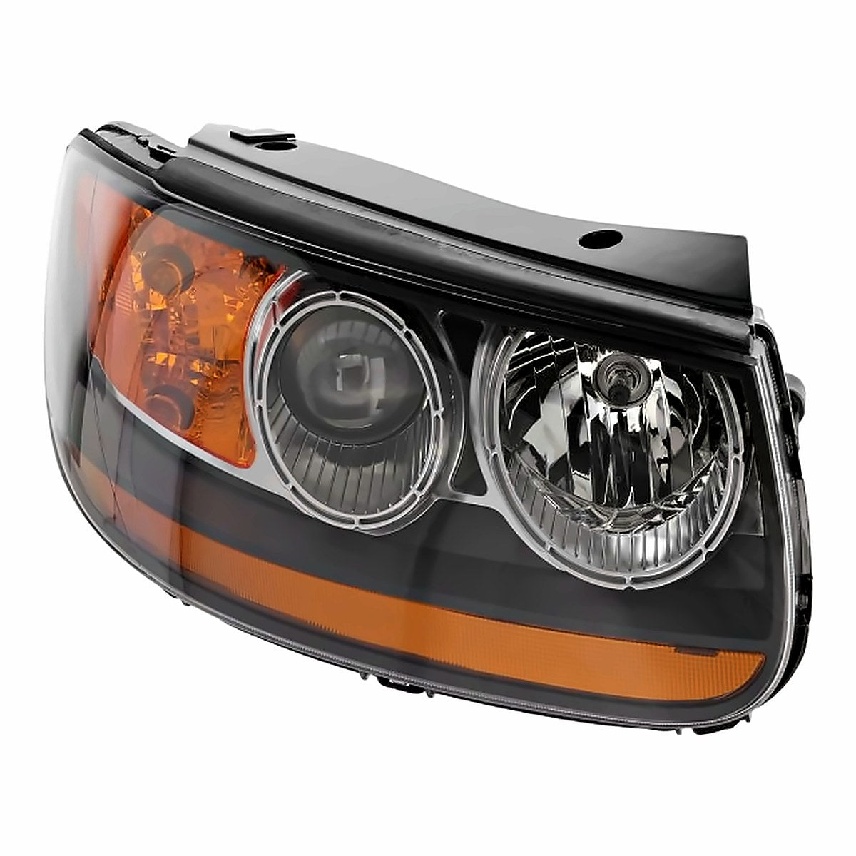 2007-2009 Hyundai Santa_Fe Headlight Passenger Side Frontom 7/11/07 – Side View (HY2503150)