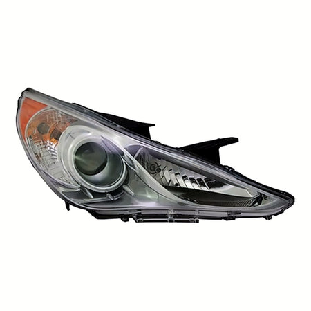 2011-2014 Hyundai Sonata Headlight Passenger Side Chrome Bezel (Se/Ltd) – Front View (HY2503157)