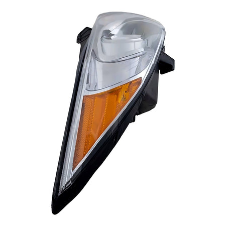 2011-2014 Hyundai Sonata Headlight Passenger Side Chrome Bezel (Se/Ltd) – Installed View (HY2503157)