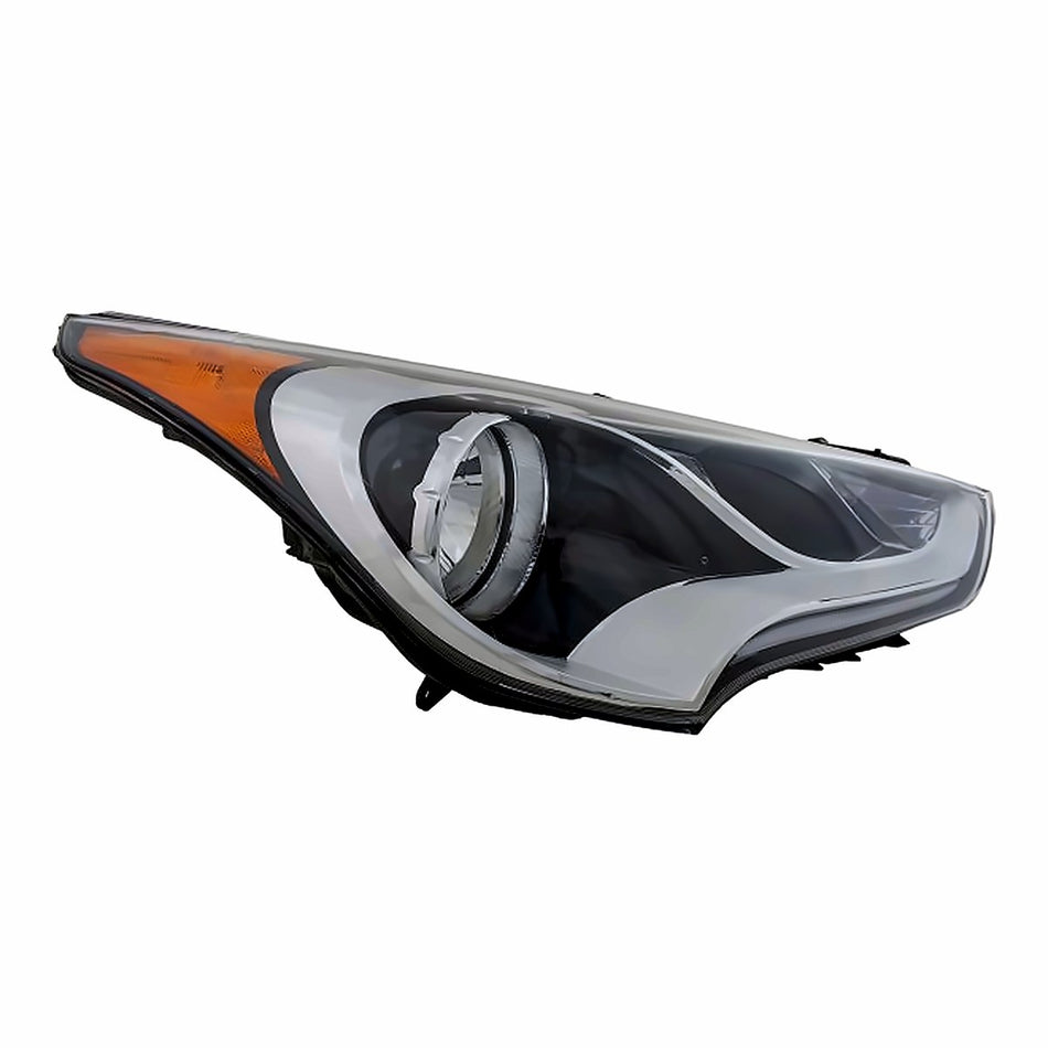 2012-2017 Hyundai Veloster Headlight Passenger Side Non-Projection For Non-Turbo Model – Side View (HY2503168)