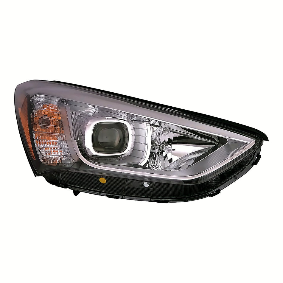 2013-2016 Hyundai Santa_Fe Headlight Passenger Side Halogen Gls/Ltd Model – Front View (HY2503175)