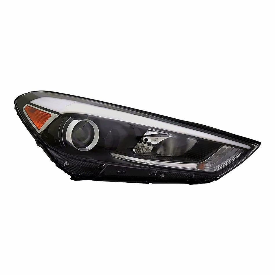 2016-2018 Hyundai Tucson Headlight Passenger Side Halogen Without Led – Front View (HY2503199)