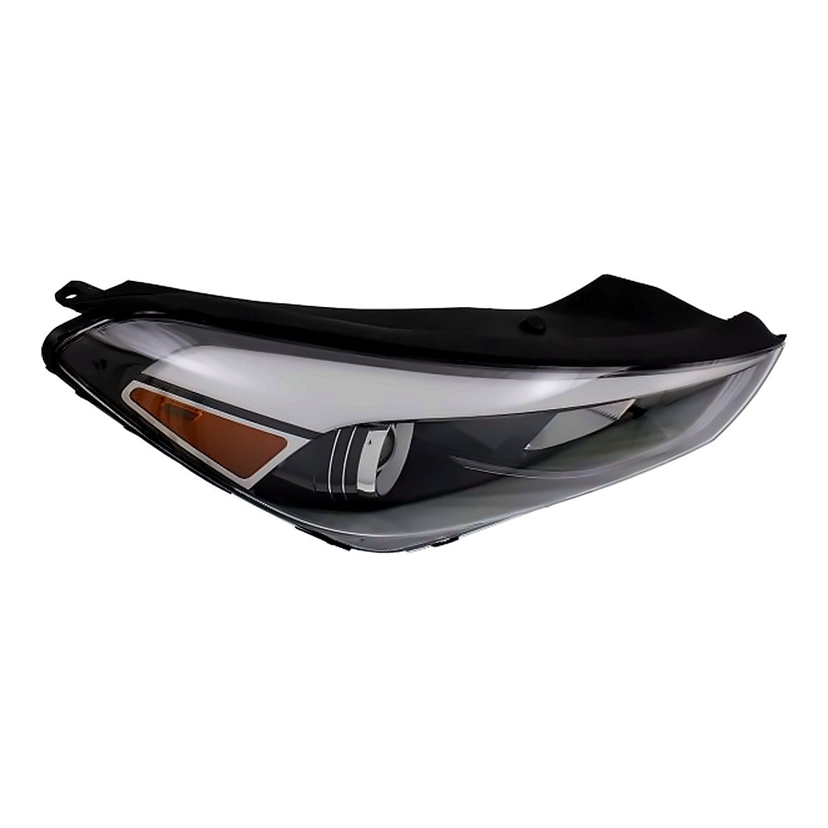 2016-2018 Hyundai Tucson Headlight Passenger Side Halogen Without Led – Detail View (HY2503199)