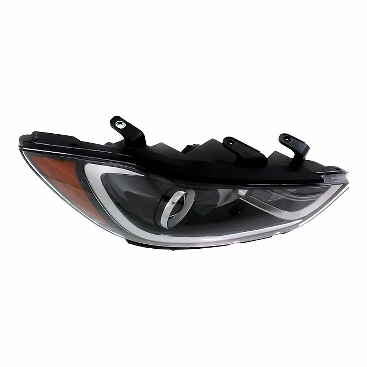 2017-2018 Hyundai Elantra_Sedan Headlight Passenger Side Halogen Without Drl Se Model Korea Built – Detail View (HY2503203)