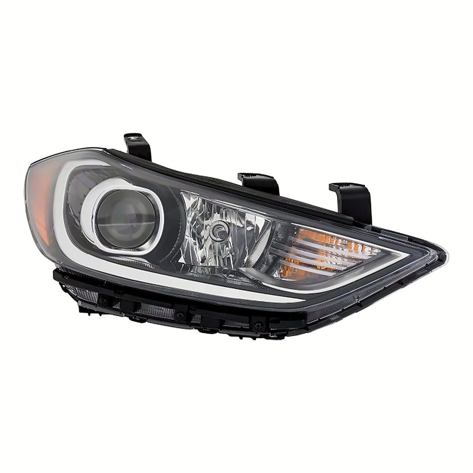 2017-2018 Hyundai Elantra_Sedan Headlight Passenger Side Hid With 7Pin Connector 2.0L – Front View (HY2503226)
