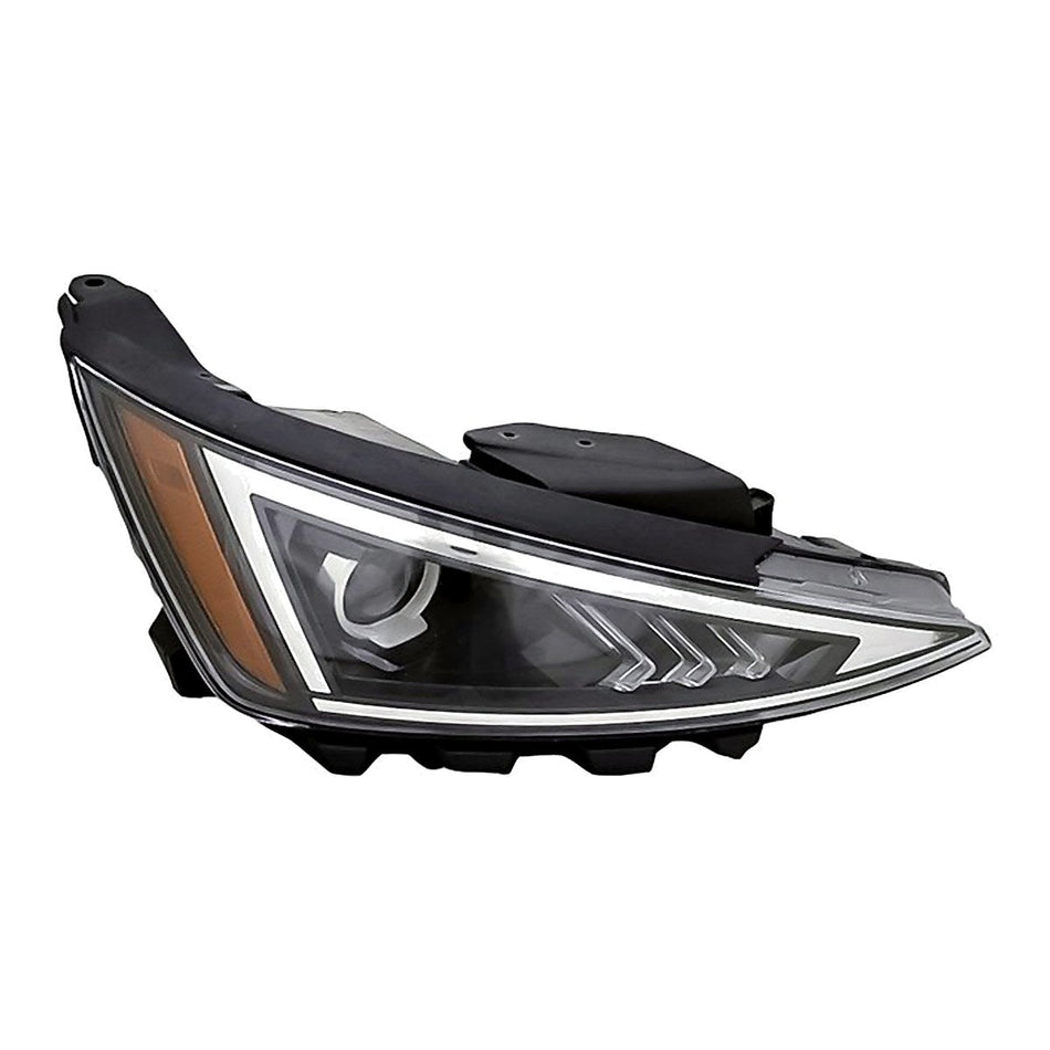 2019-2020 Hyundai Elantra_Sedan Headlight Passenger Side Halogen Without Led Drl Us Built – HY2503233
