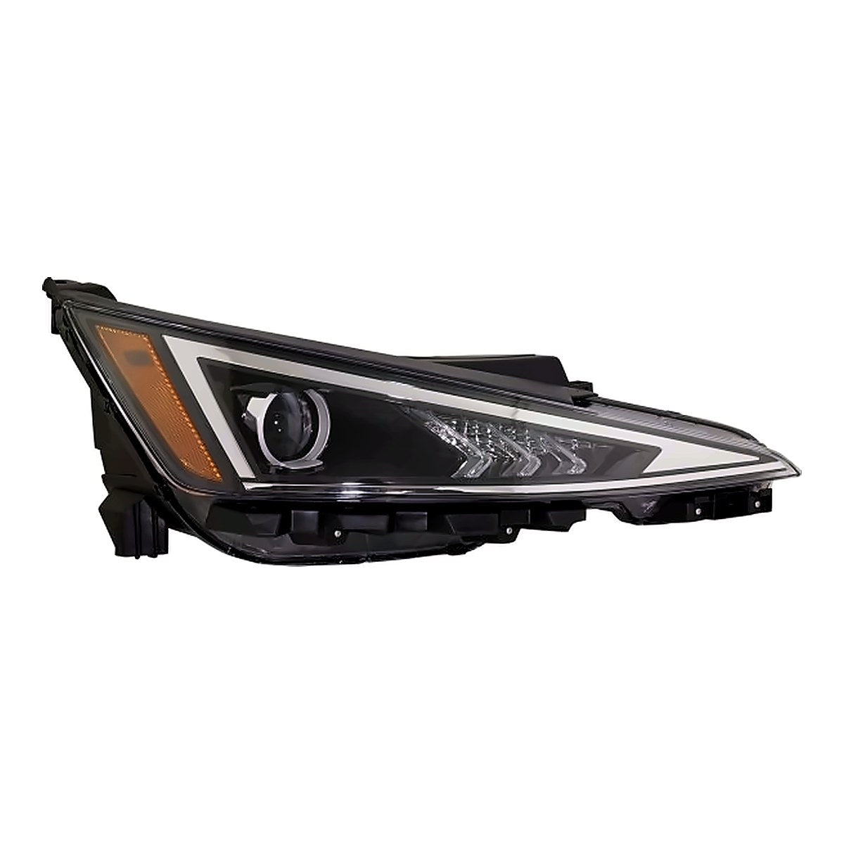 2019-2020 Hyundai Elantra_Sedan Headlight Passenger Side Halogen Korea Built Without Led Drl – Front View (HY2503239)