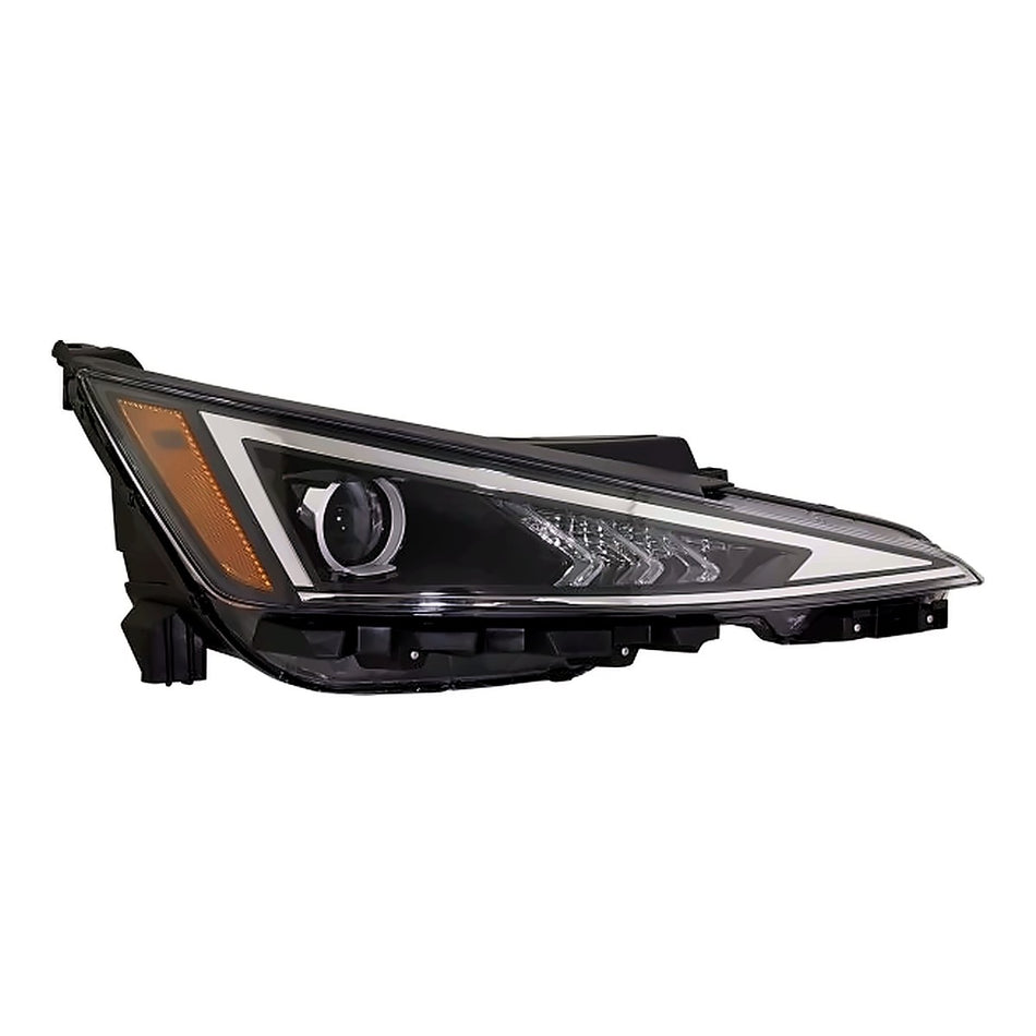 2019-2020 Hyundai Elantra_Sedan Headlight Passenger Side Halogen Korea Built Without Led Drl – Front View (HY2503239)
