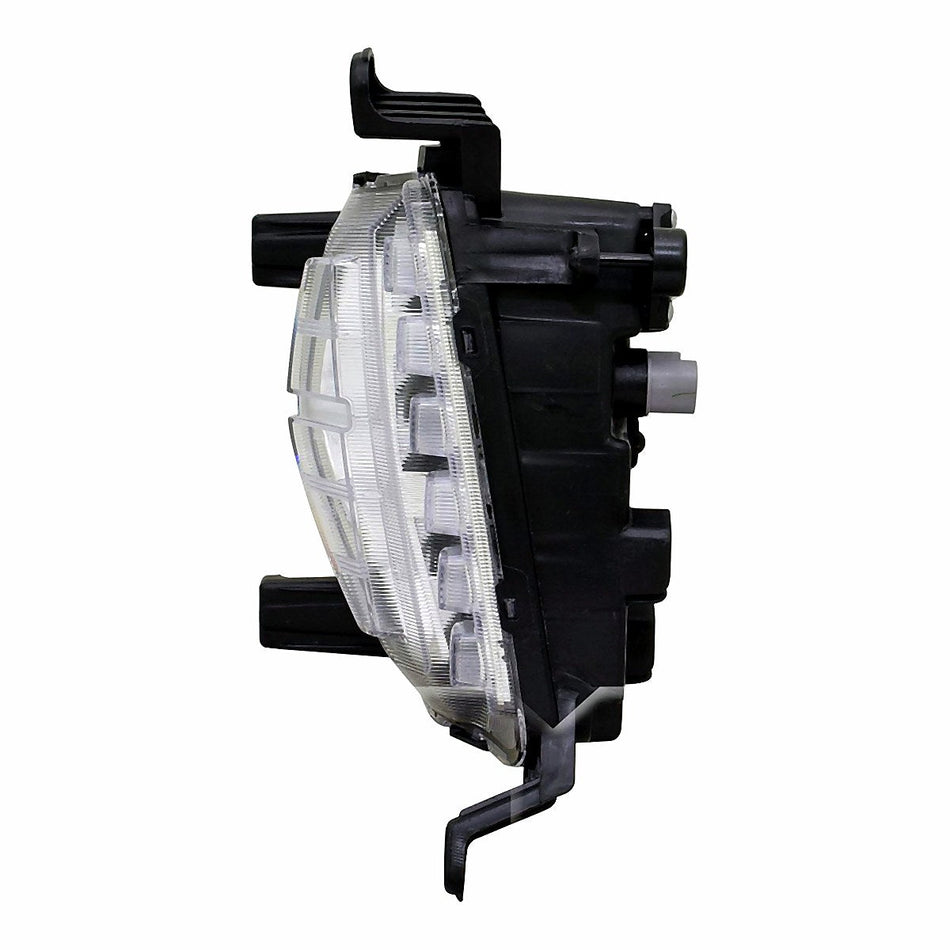 2017-2018 Hyundai Santa_Fe Fog Light Front Driver Side Led With Drl Without Sport Pkg – Side View (HY2592165)