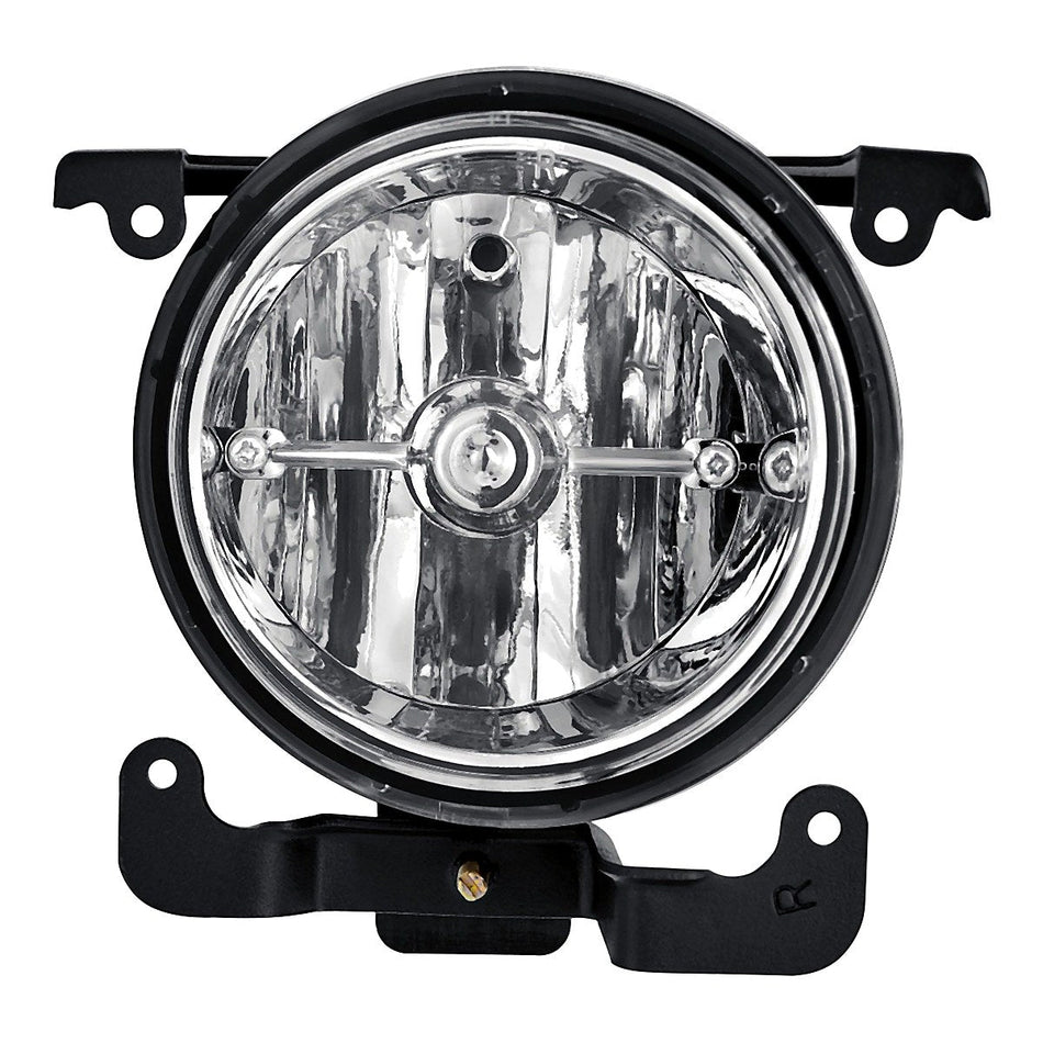 2003-2005 Hyundai Accent Sedan Fog Light Front Passenger Side - side angle, Part HY2593118