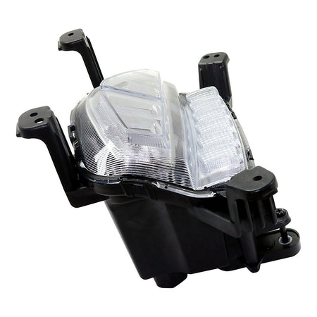 2017-2018 Hyundai Santa_Fe Fog Light Front Passenger Side Led With Drl Without Sport Pkg – Side View (HY2593165)