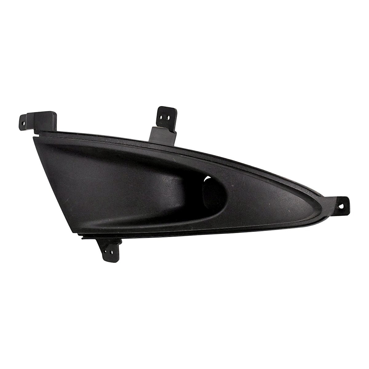 2007-2010 Hyundai Elantra Fog Light Cover Front Driver Side Sdn Matte-Black – Front View (HY2598103)