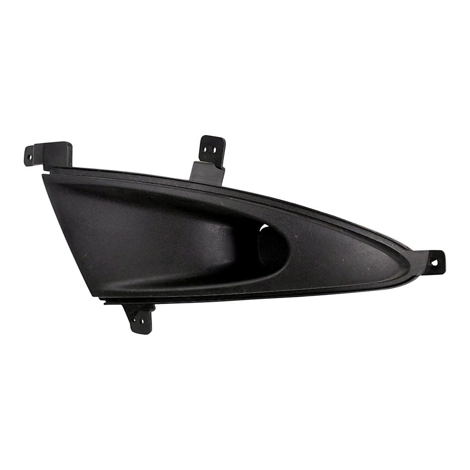 2007-2010 Hyundai Elantra Fog Light Cover Front Driver Side Sdn Matte-Black – Front View (HY2598103)