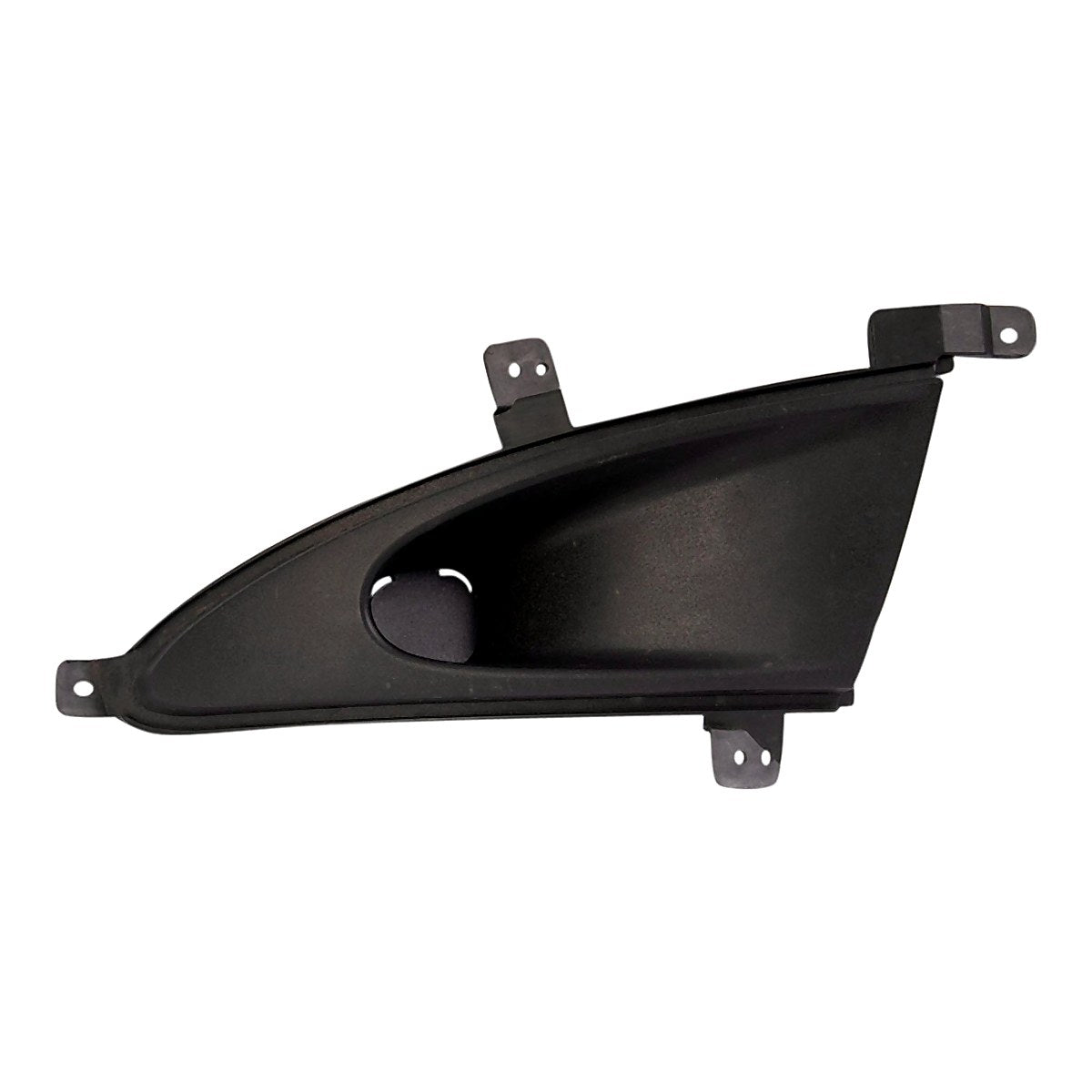 2007-2010 Hyundai Elantra Fog Light Cover Front Passenger Side Sdn Matte-Black – Front View (HY2599103)