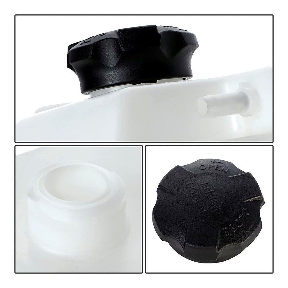 2014-2015 KIA Sportage Coolant Overflow Bottle - side angle, Part HY3014118