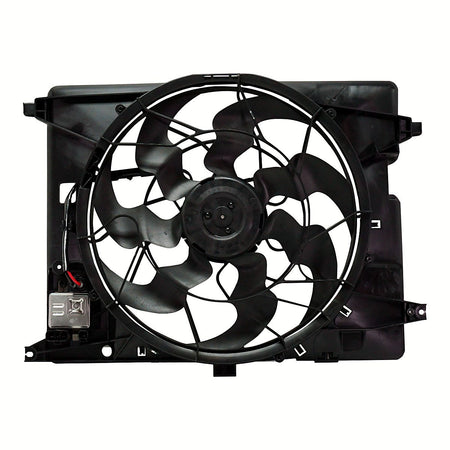 2017 Hyundai G80 Cooling Fan - side angle, Part HY3115157
