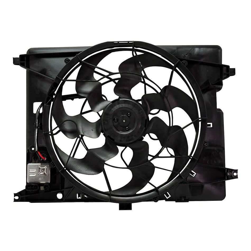 2017 Hyundai G80 Cooling Fan - side angle, Part HY3115157
