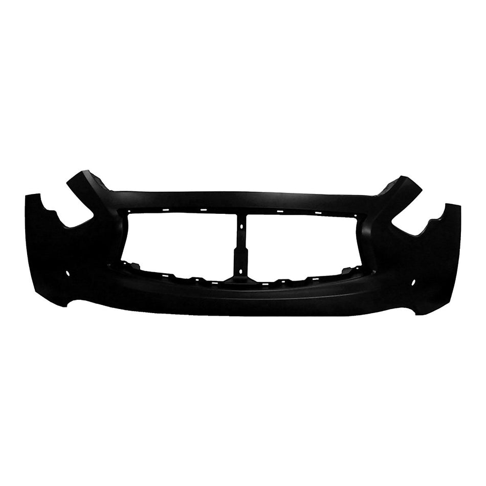 2009-2011 Infiniti Fx35 Bumper Upper Front Primed With Sensor Hole (With Premium Pkg)_IN1000243