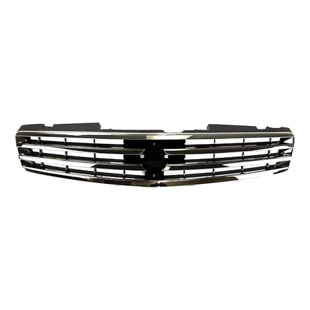 2005-2006 Infiniti G35_Sedan Grille Chrome/Black – Front View (IN1200115)