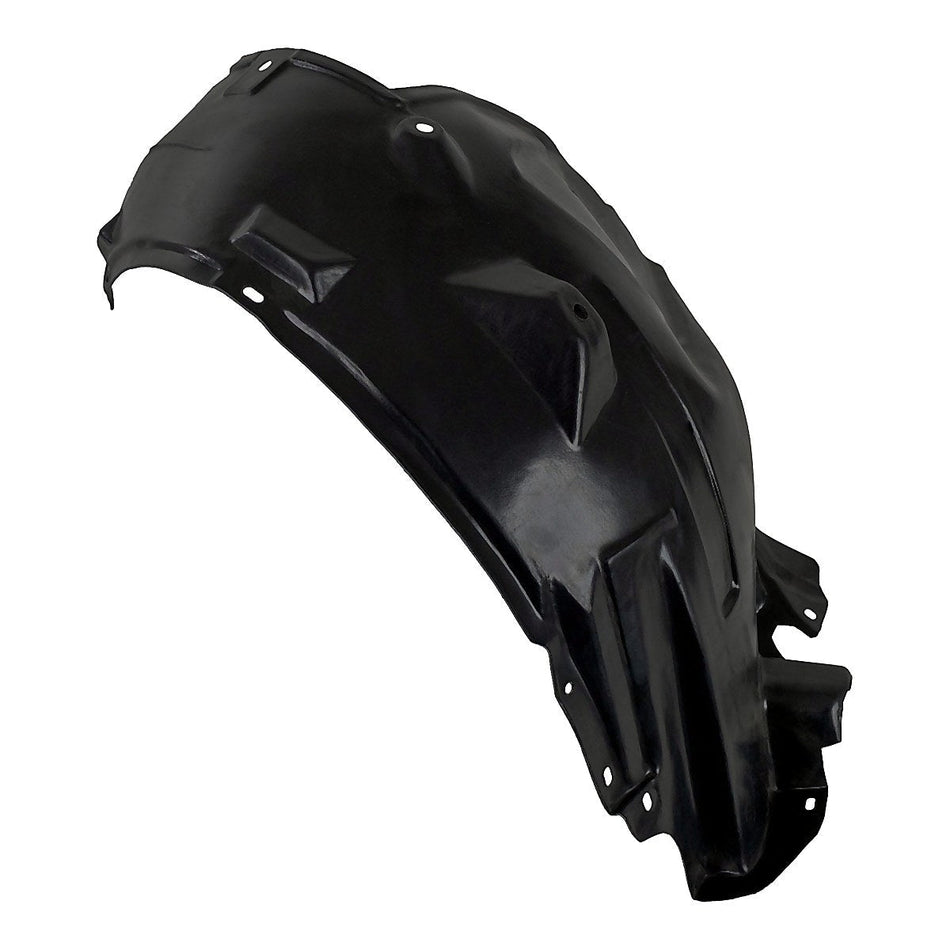 2014 Infiniti Q60 Coupe Fender Liner Front Driver Side - side angle, Part IN1248113
