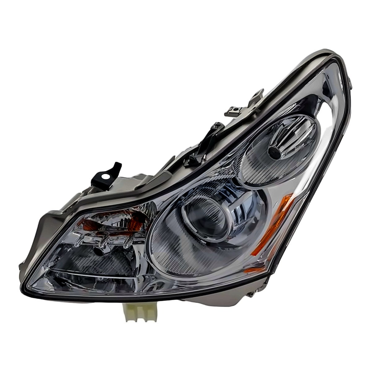 2007-2008 Infiniti G35_Sedan Headlight Driver Side Without Tech – Front View (IN2502137)