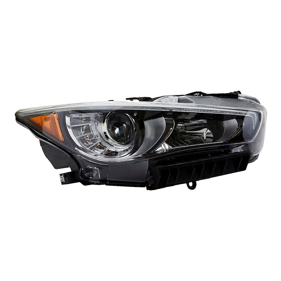 2014-2017 Infiniti Q50_Sedan Headlight Passenger Side Hid Without Eco Pkg Without Adapt – IN2503157