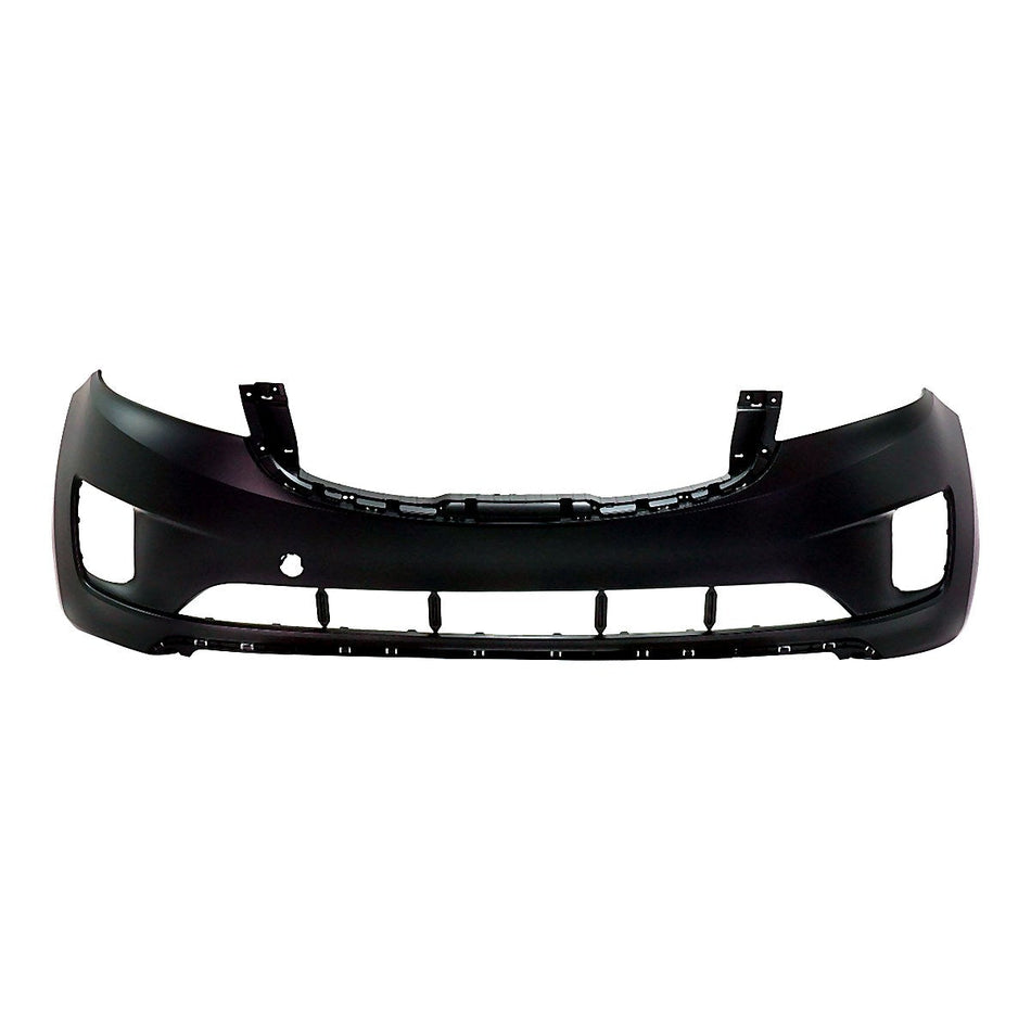 2015-2018 Kia Sedona Bumper Front Primed Without Park Assist L/Lx/Ex/Sx_KI1000171
