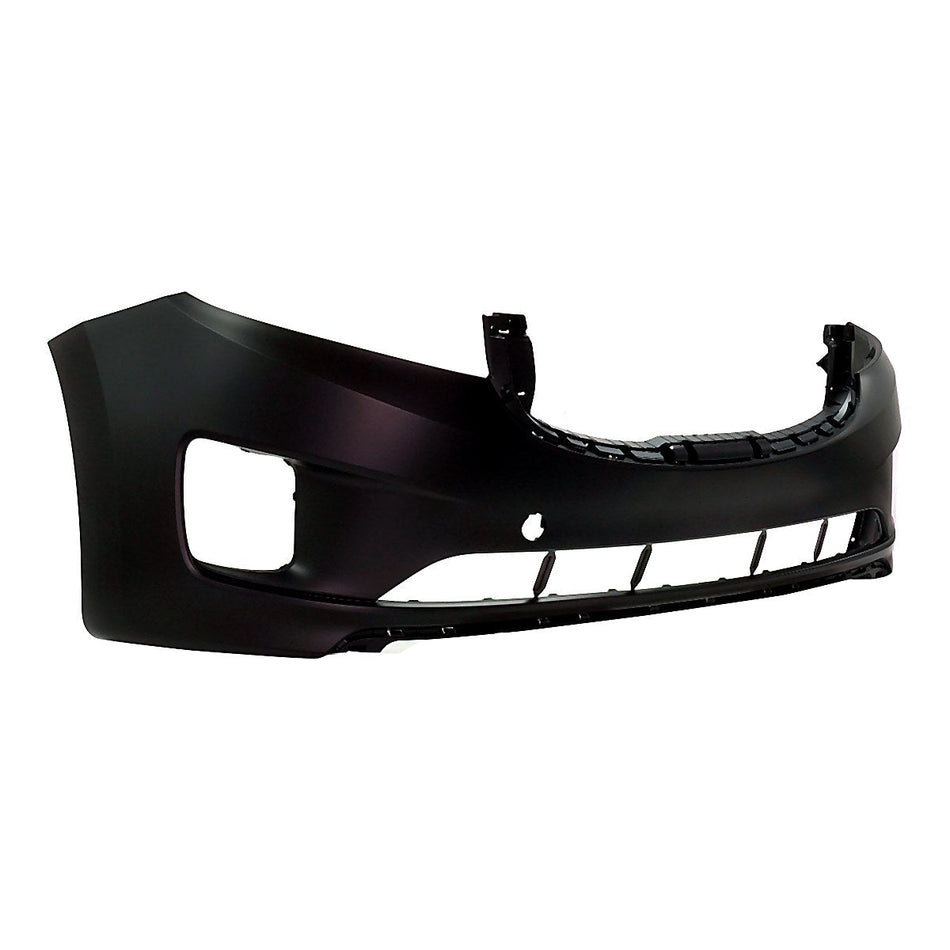 2015-2018 Kia Sedona Bumper Front Primed Without Park Assist L/Lx/Ex/Sx_KI1000171-2
