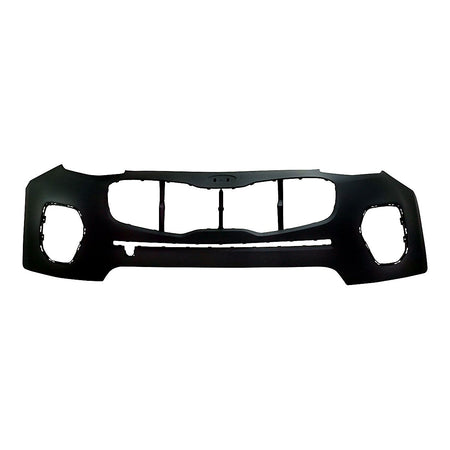 2017-2019 Kia Sportage Bumper Front Primed Without Sensor Fwd Model_KI1000184