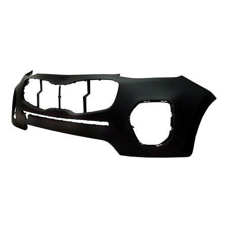 2017-2019 Kia Sportage Bumper Front Primed Without Sensor Fwd Model_KI1000184-2