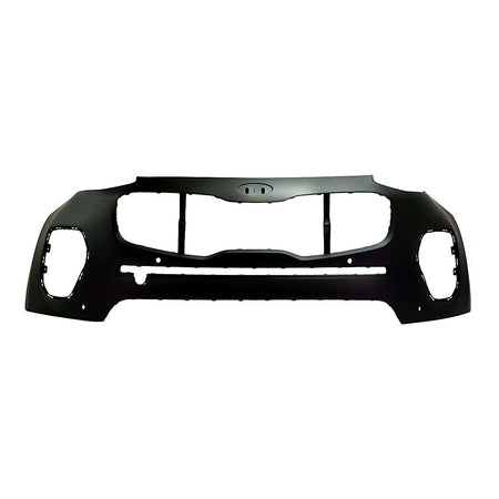 2017-2019 Kia Sportage Bumper Front Primed With Sensor Fwd Model_KI1000185