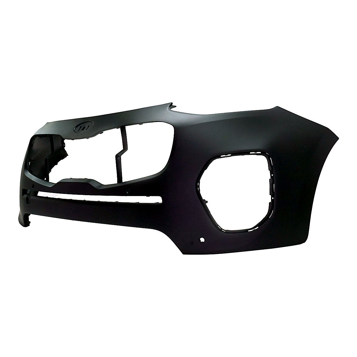 2017-2019 Kia Sportage Bumper Front Primed With Sensor Fwd Model_KI1000185-2