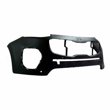 2017-2019 Kia Sportage Bumper Front Primed With Sensor Fwd Model_KI1000185-3