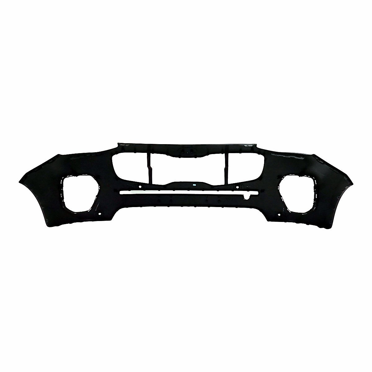 2017-2019 Kia Sportage Bumper Front Primed With Sensor Fwd Model_KI1000185-5