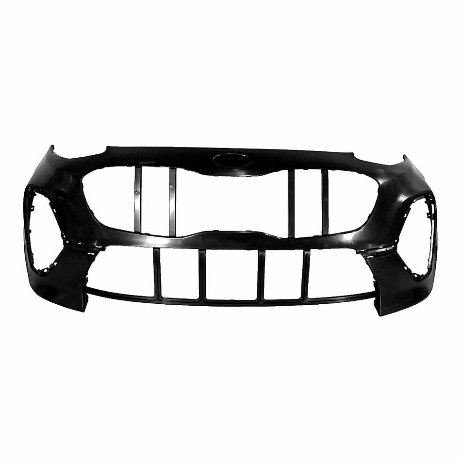 2020-2022 Kia Sportage Bumper Front Primed Without Sensor Without Park Assist Sensor For Front Wheel Drive – KI1000206