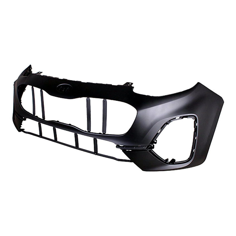2020-2022 Kia Sportage Bumper Front Primed Without Sensor For All-Wheel Drive_KI1000208