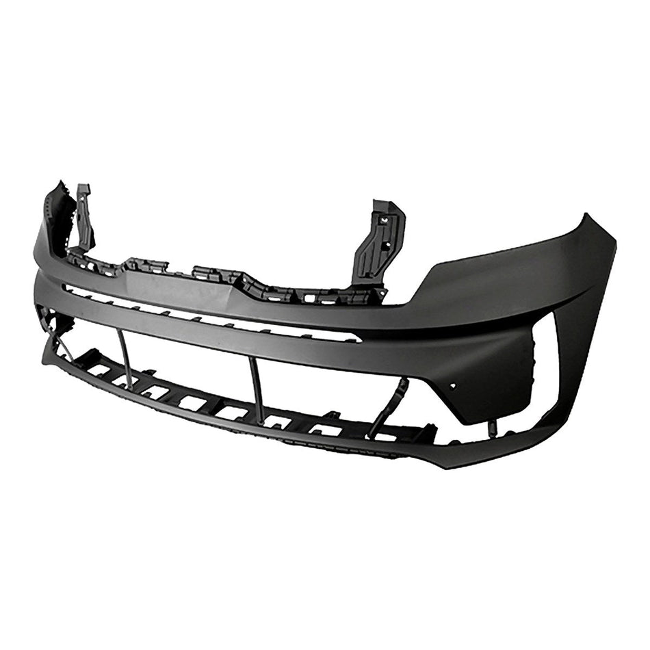 2021-2023 Kia Sorento Bumper Front Primed With 2 Park Assist Sensor Holes For 1-Piece Sprt Models_KI1014111