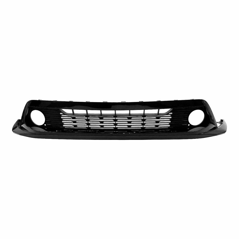 2019-2021 Kia Forte Bumper Lower Front Ptd Bright Black With Drl For Ex/Gt/Gt-Line/Lxs/S Model_KI1015113