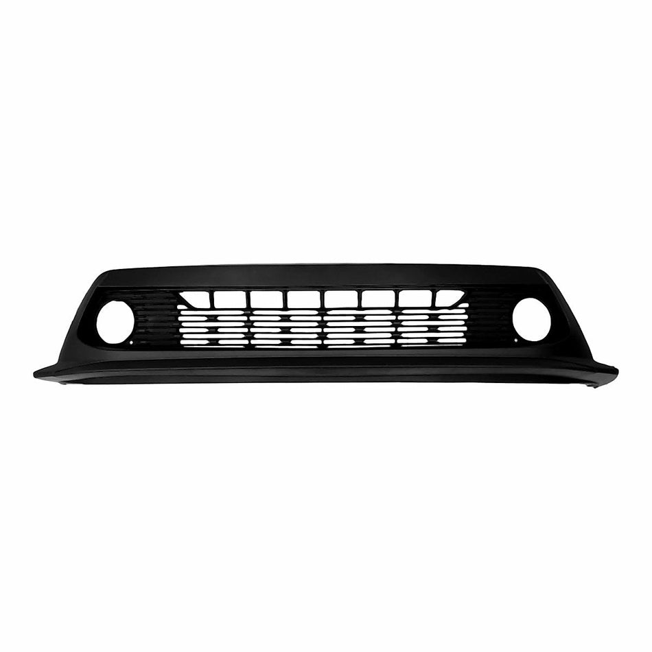 2019-2021 Kia Forte Bumper Lower Front Textured Black With Drl For Fe Model_KI1015114