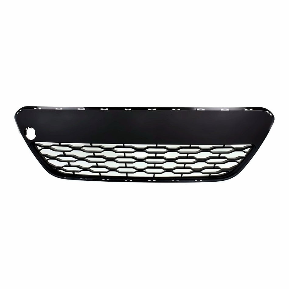 2012-2015 Kia Rio_Hatchback Grille Lower Center Matte-Dark Gray – Front View (KI1036118)