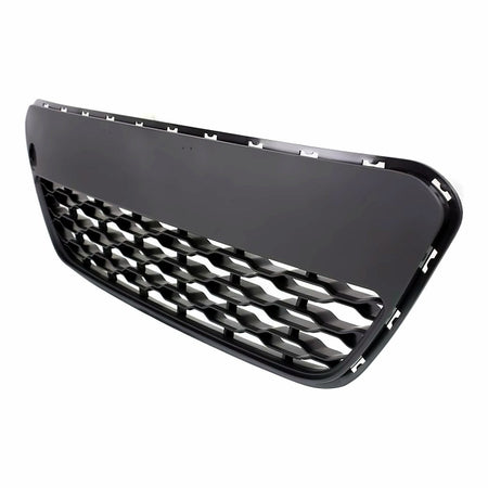 2012-2015 Kia Rio_Hatchback Grille Lower Center Matte-Dark Gray – Side View (KI1036118)